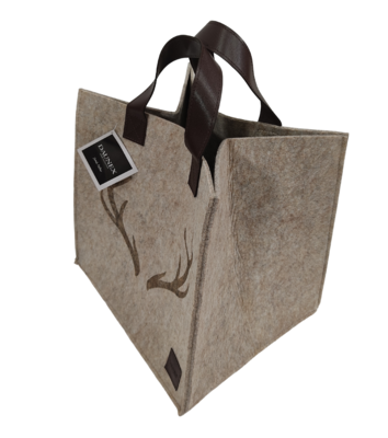 MAGAZINE RACK/WOOD CUBE DEER Tellini S.r.l. Wholesale Clothing